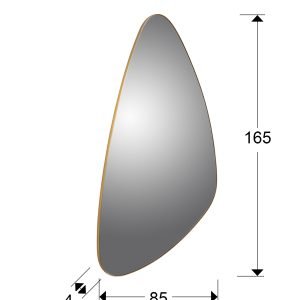 ORIO-ESPEJO TRIANG.ORO 168X81
