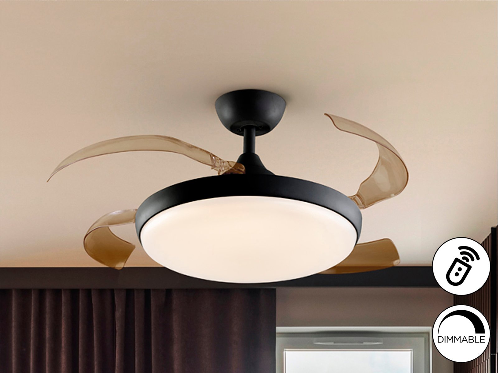 VENTURI- VENTILADOR NEGRO