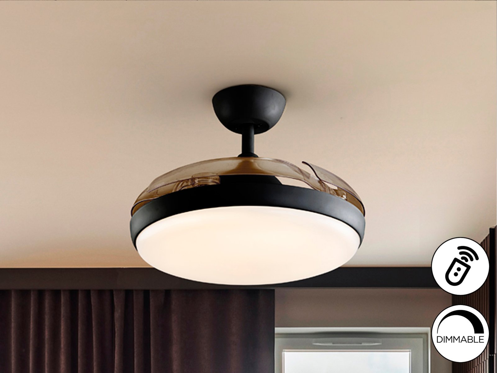 VENTURI- VENTILADOR NEGRO - Imagen 2