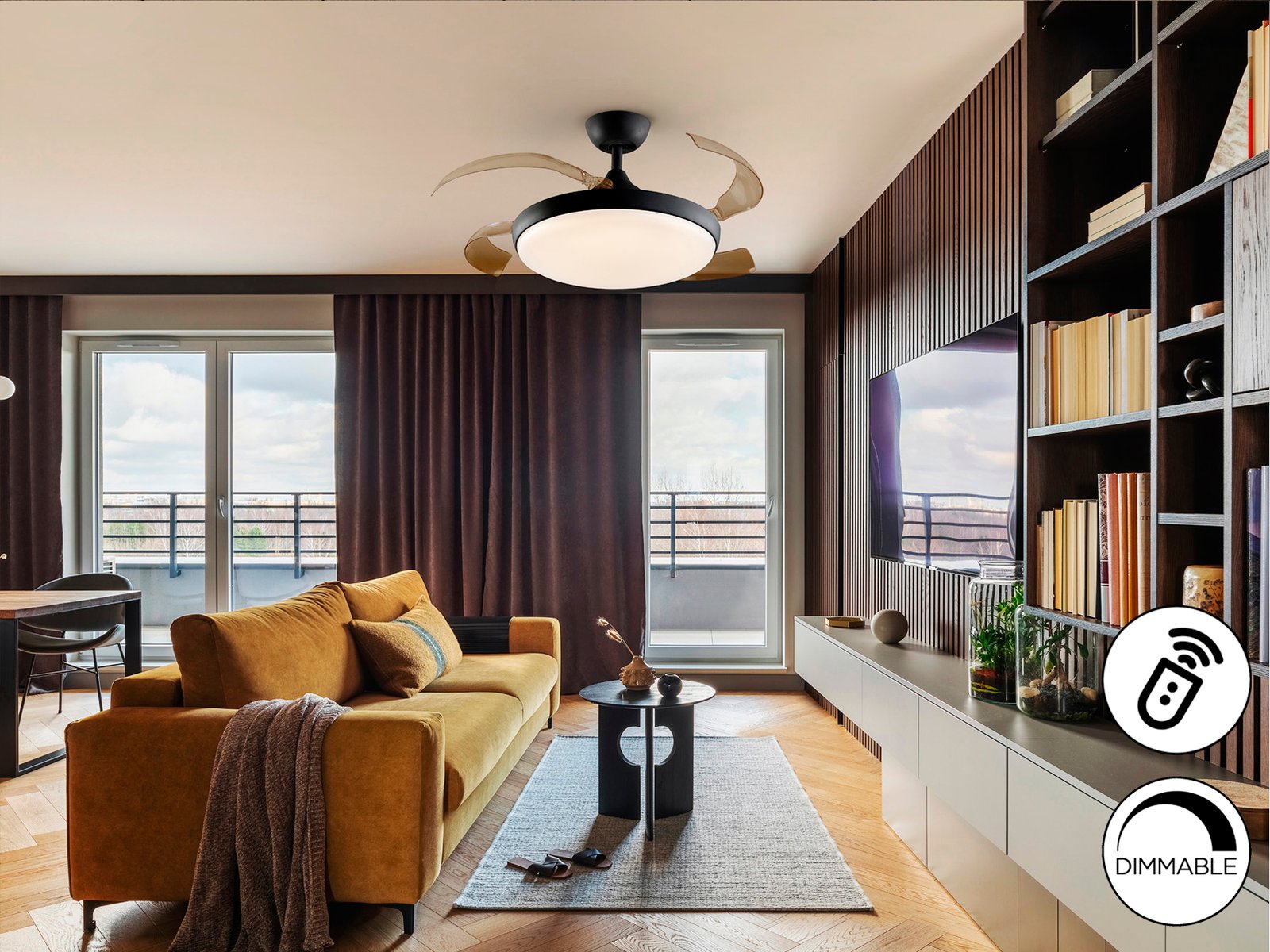 VENTURI- VENTILADOR NEGRO - Imagen 3