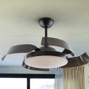 ENZO-VENTILADOR NEGRO DIM