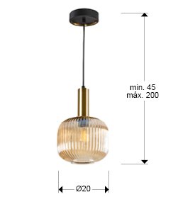 NORMA- LAMP 1L AMBAR