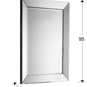 ESPEJO ·ROMA· 95x75