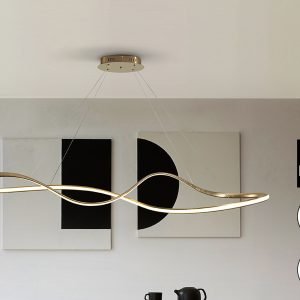 LIA- LAMPARA GRANDE PAN ORO