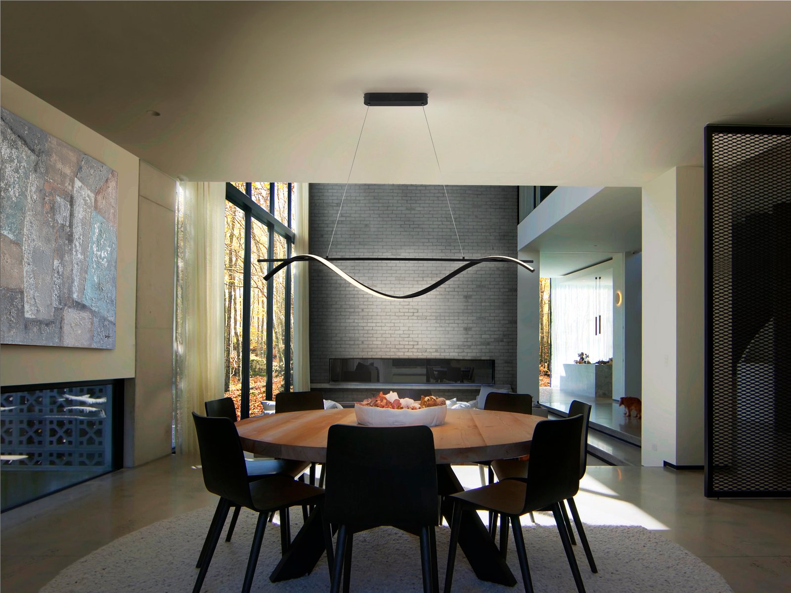 BOA -LAMPARA NEGRO - Imagen 2