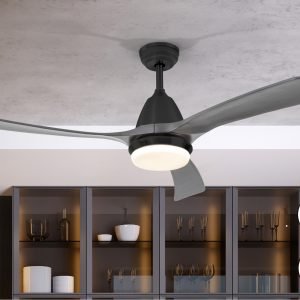 ASPAS-VENTILADOR NEGRO-GRIS DIM