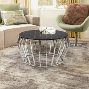 CIROS-MESA CENTRO ACERO BRILLO