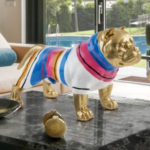 TAISON- PITBULL MEDIANO ORO-RAYAS