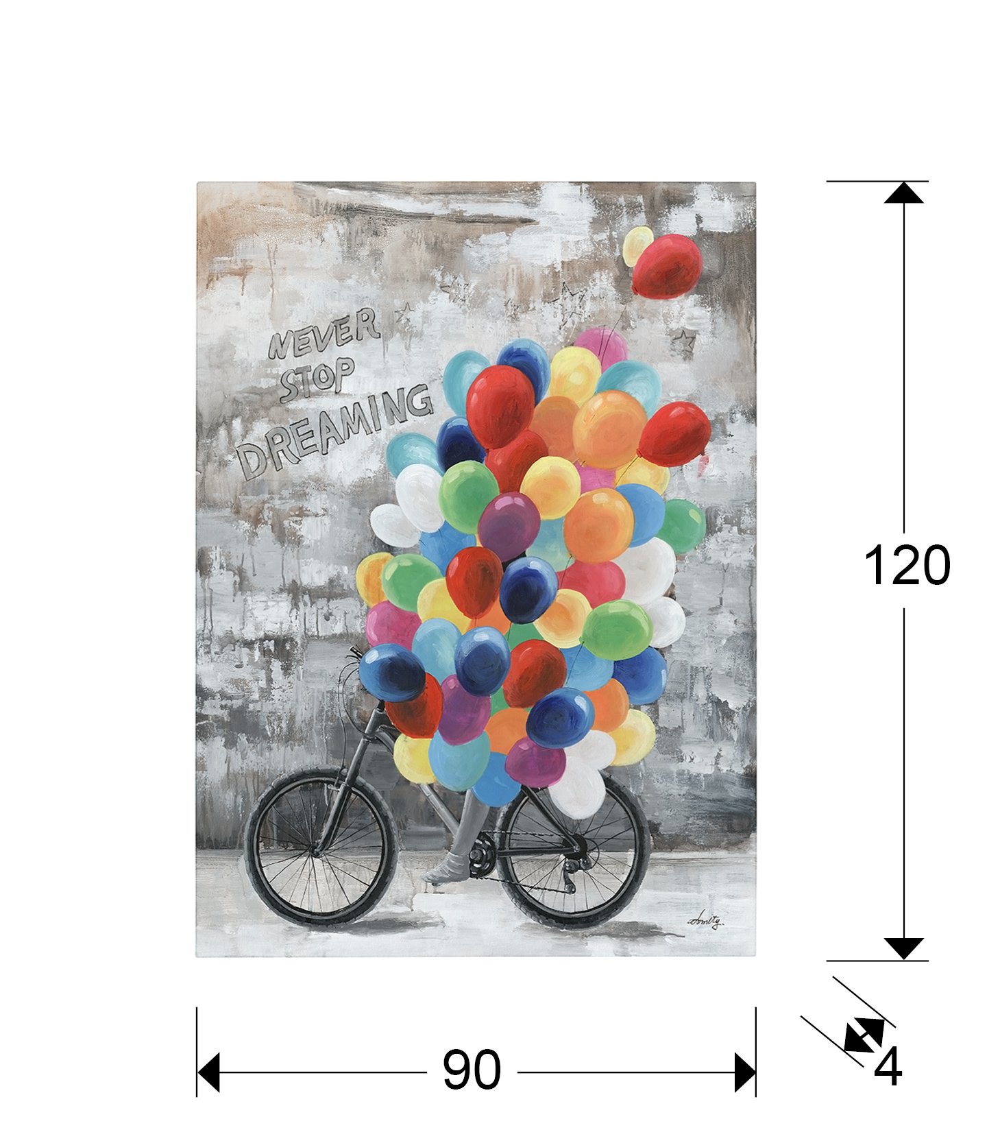 ACRILICO·DREAMING·90X120