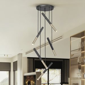 EDNA-LAMPARA 5L NEGRO-ORO DIM