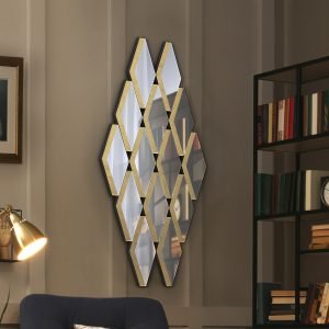 ROMULO- ESPEJO PAN DE ORO