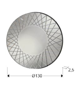 ESPEJO ·LENNON· Ø130