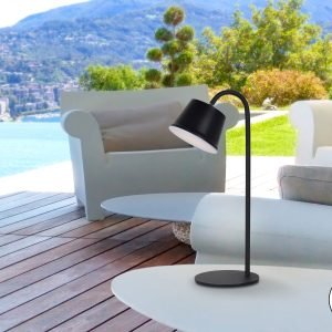 CUCO-SOBREMESA LED NEGRO