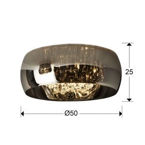 PLAFON ·ARGOS· Ø50 DIMABLE