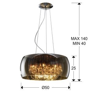 LAMPARA ·ARGOS· Ø50 DIMABLE