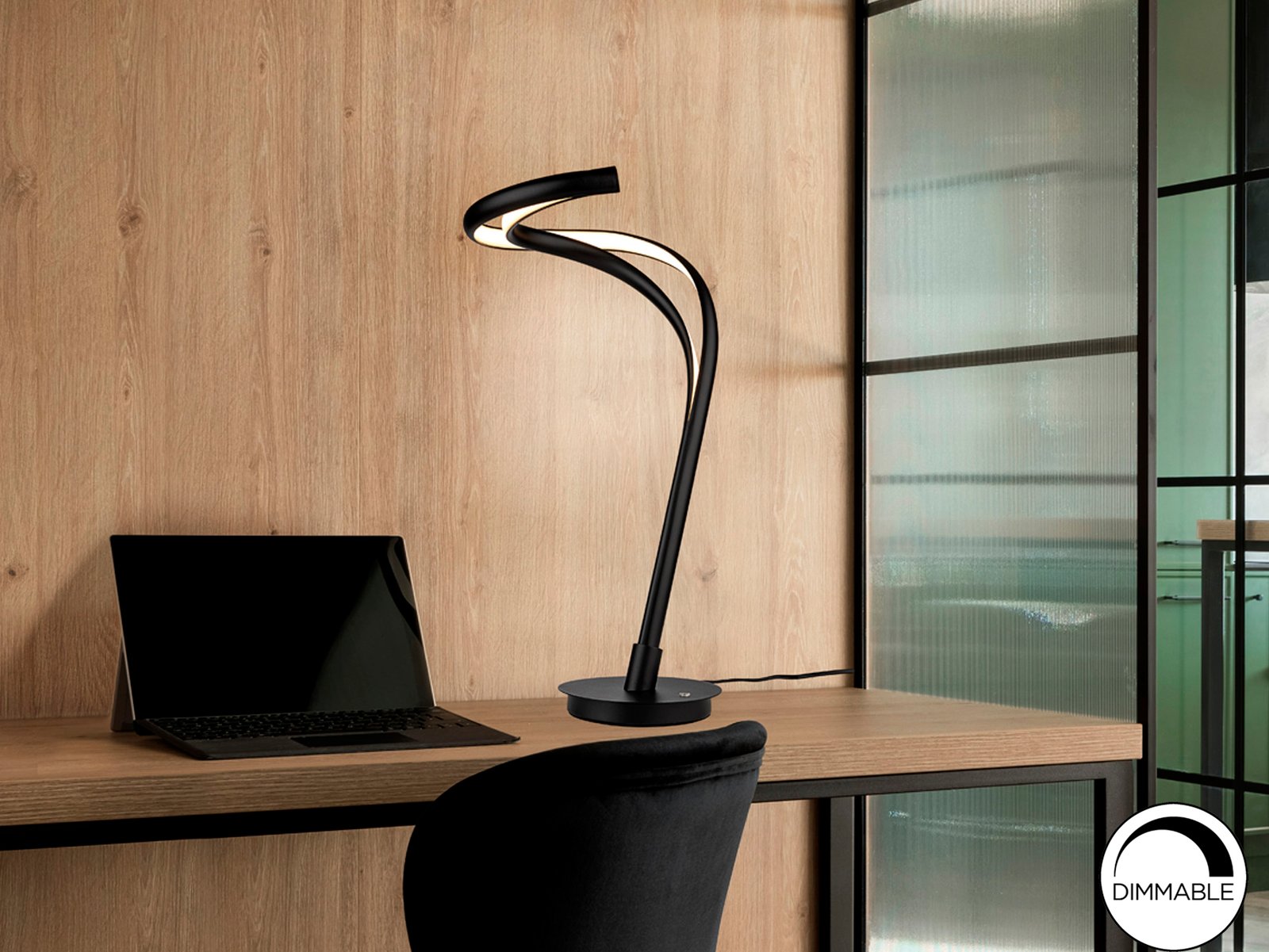 DANZA- SOBREMESA NEGRO GRANDE