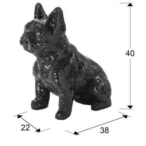 FIGURA BULLDOG·CODY·CRISTNEGRO