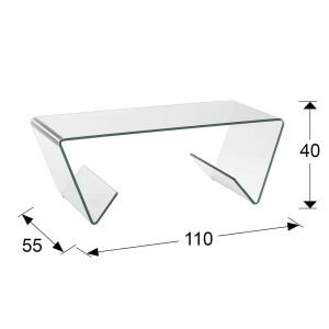 MESA CENTRO ·GLASS III·