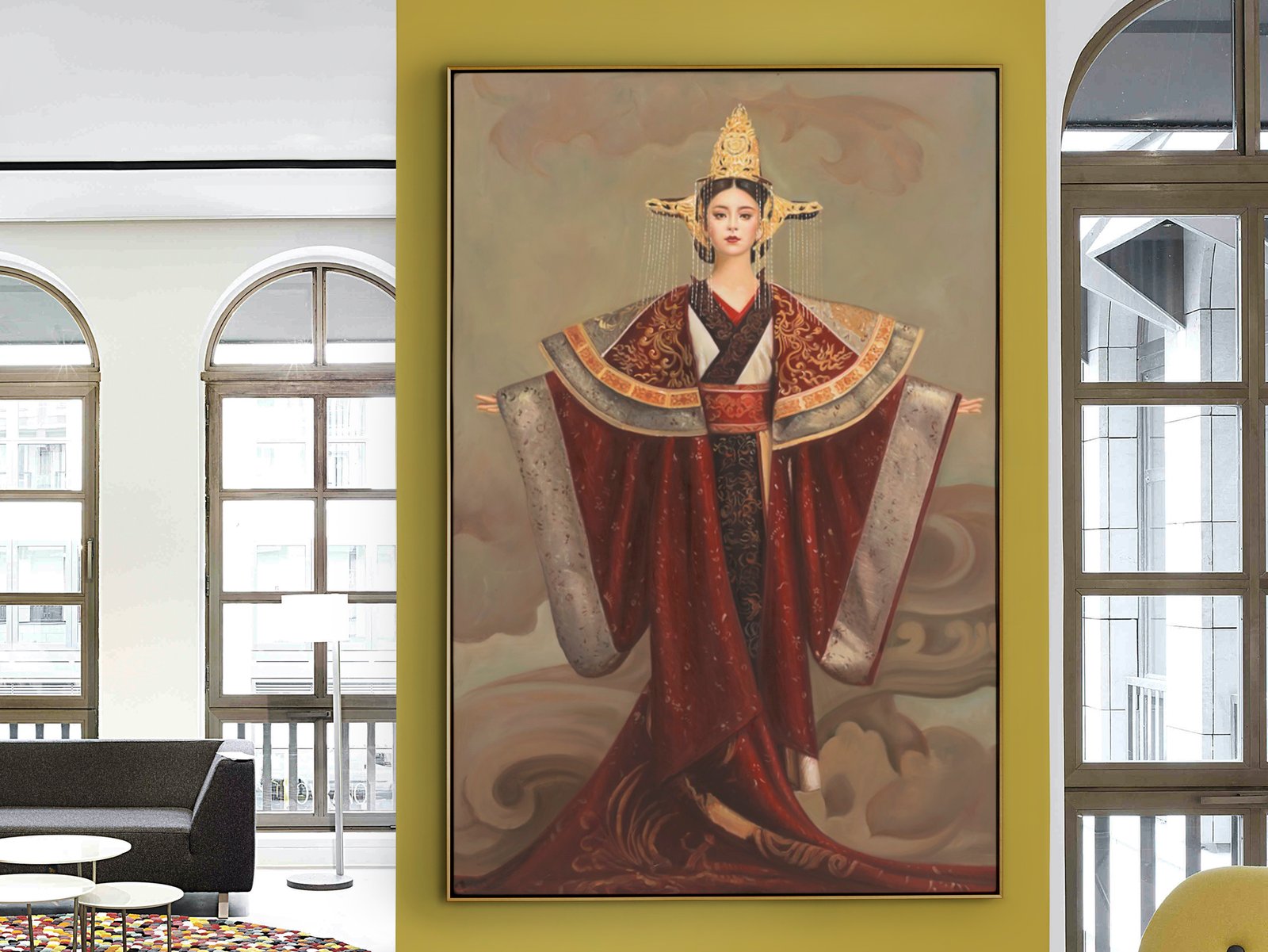 BATARI- LIENZO IMPRESO 120X180