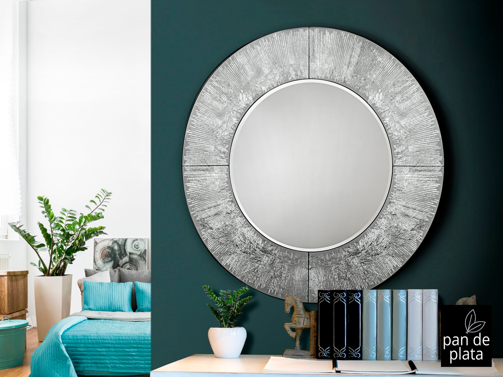 ESPEJO RDO. AURORA PLATA - Imagen 2