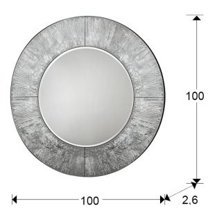 ESPEJO RDO. AURORA PLATA
