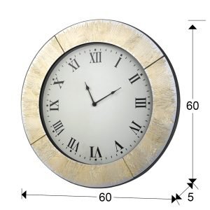 RELOJ ·AURORA· ORO Ø60