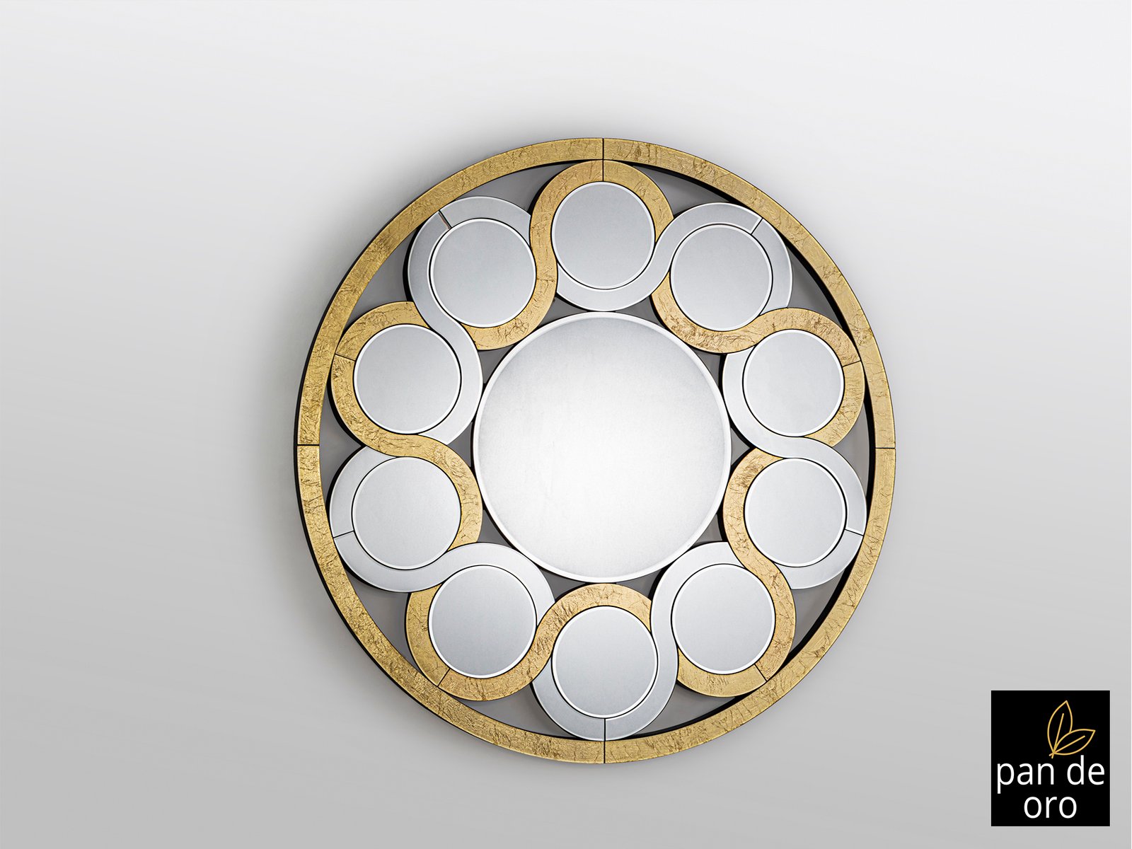 ESPEJO·ZENDAYA·ORO 120Ø - Imagen 4