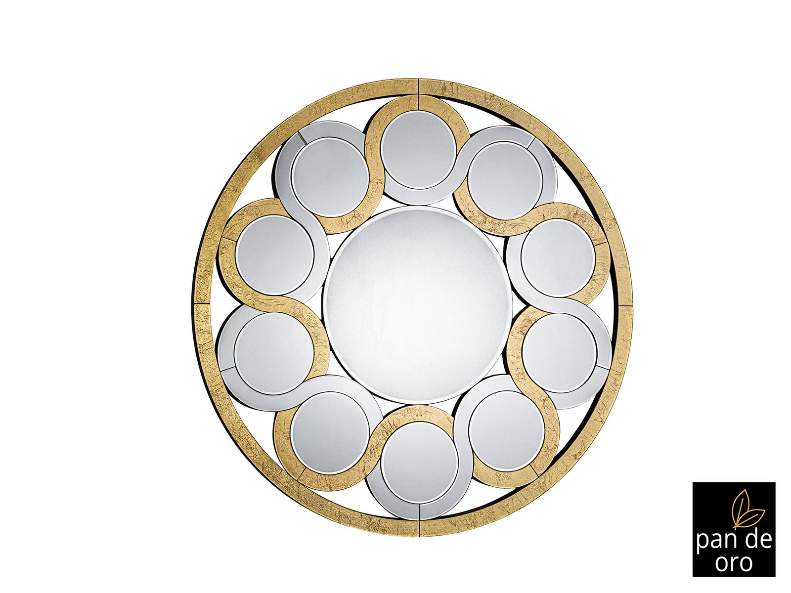 ESPEJO·ZENDAYA·ORO 120Ø - Imagen 6