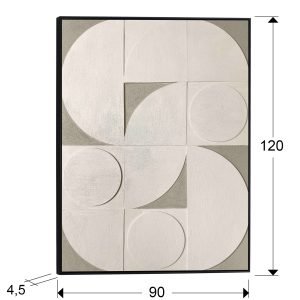 GEOMIA- BAJORRELIEVE 90X120