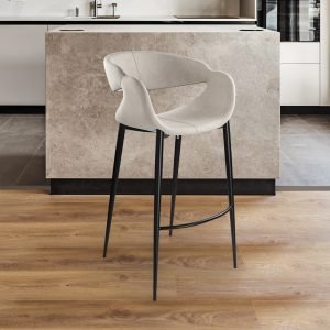 GIRO- TABURETE ALTO PIEDRA-NEGRO