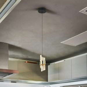 ILIADA-LAMPARA 1L NEGRO-ORO