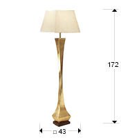 PIE SALÓN DECO ORO 1L.