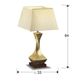 SOBREMESA DECO ORO PEQ. 1L.