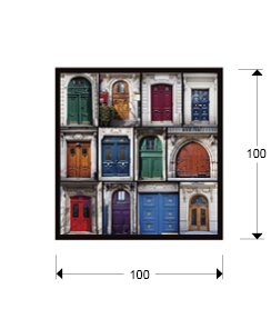 PORTALES- FOTOGRAFIA 100x100