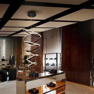 RING-LAMP 8 AROS NEGRO 4000K DIM