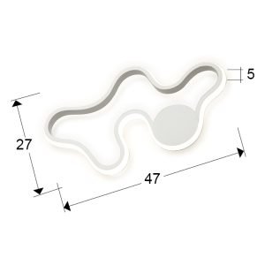 APLIQUE ·MAREA· BLANCO