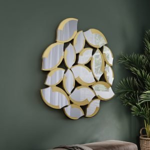 SANDAL- ESPEJO PAN DE ORO