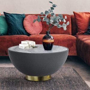 CANDY-MESA CENTRO GRIS-LATON