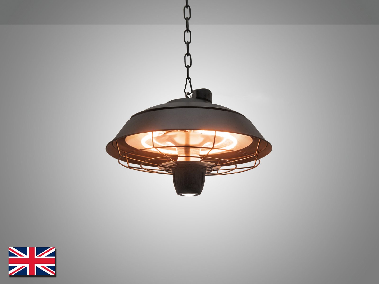 ESTUFA SUSPENSION·HEAT VINTAGE·1500W - Imagen 3