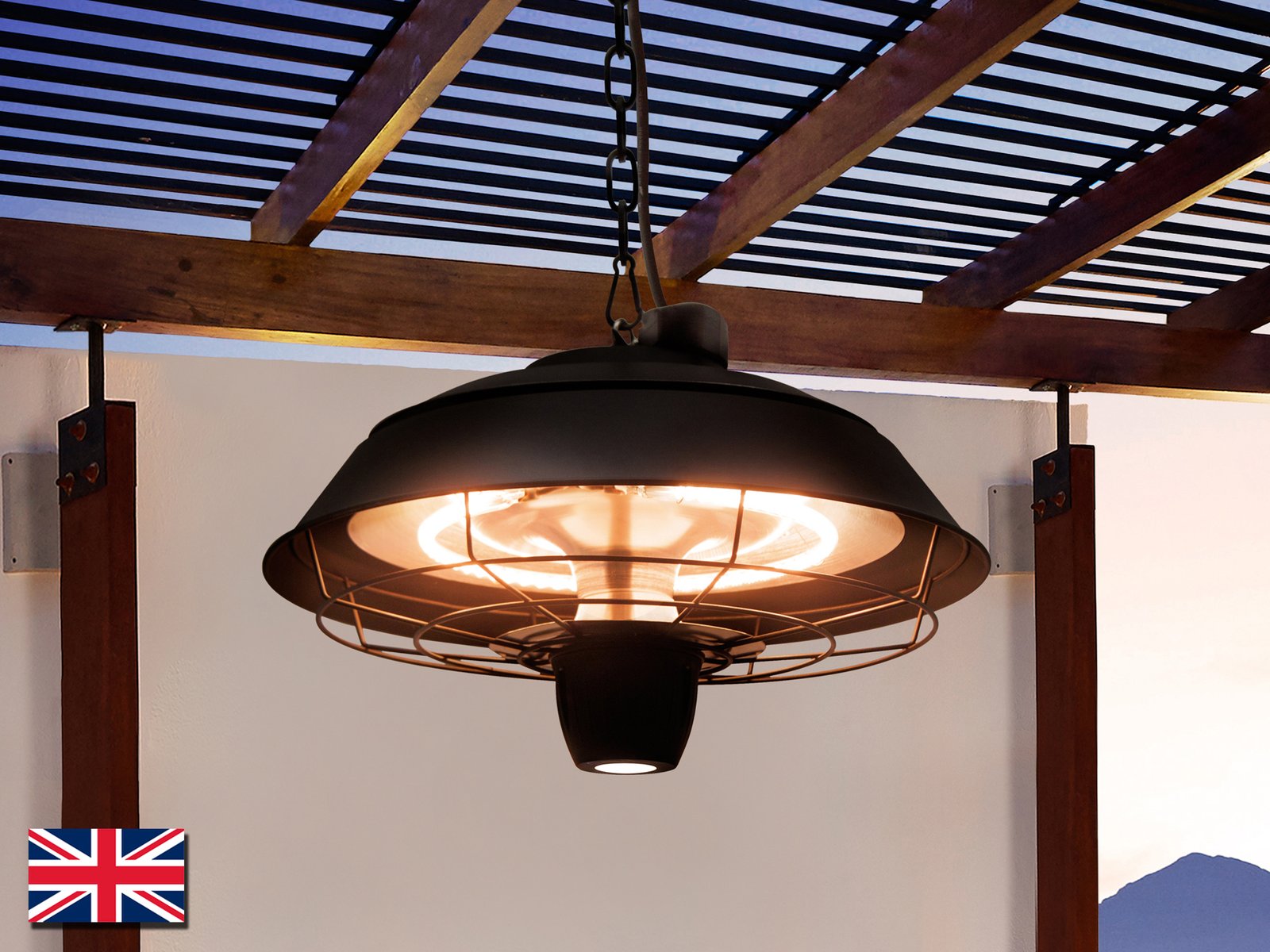 ESTUFA SUSPENSION·HEAT VINTAGE·1500W - Imagen 4