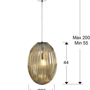 OVILA- LAMP 1L COÑAC 30Ø