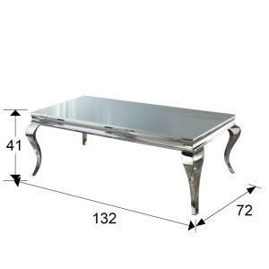 MESA CENTRO ·BARROQUE· AC/CR