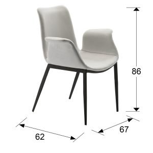 SILLON ·SOWA· BLANCO