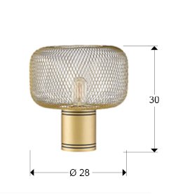 OSIRIS- SOBREMESA 1L ORO