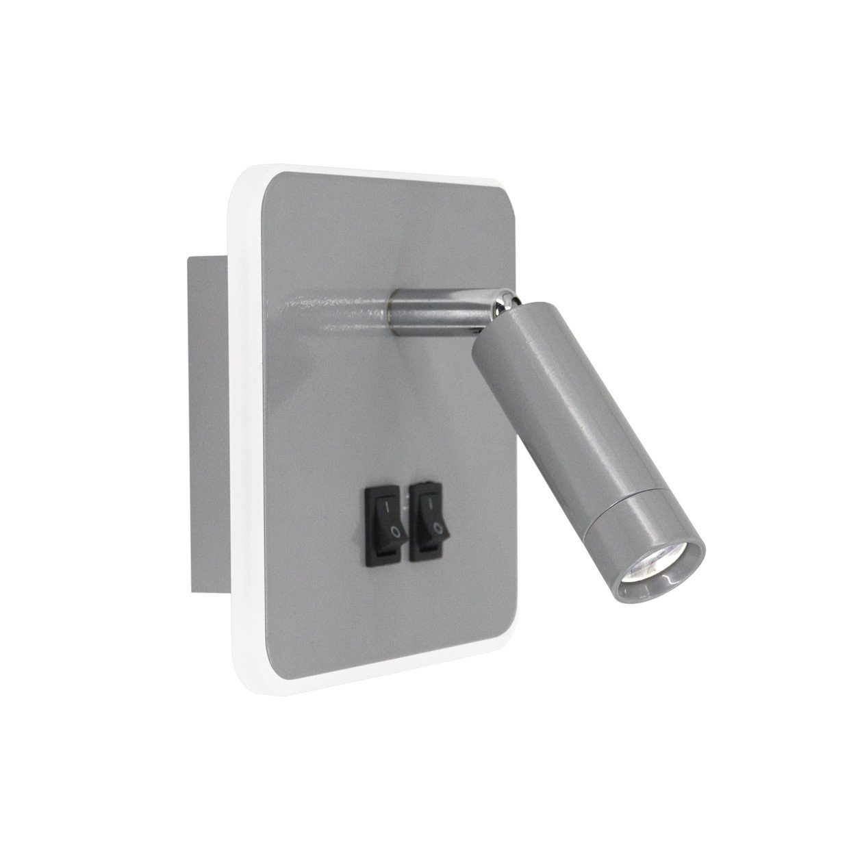 APLIQUE LED MORAGUES PLATA LED 3+10W 285+950LM 4000K - Imagen 3