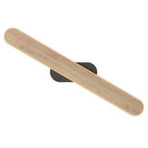 APLIQUE LED RINO NEGRO-MADERA LED 15W 3000K