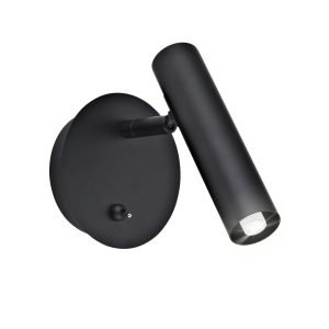 APLIQUE OSMA NEGRO 1 X 28W G-9