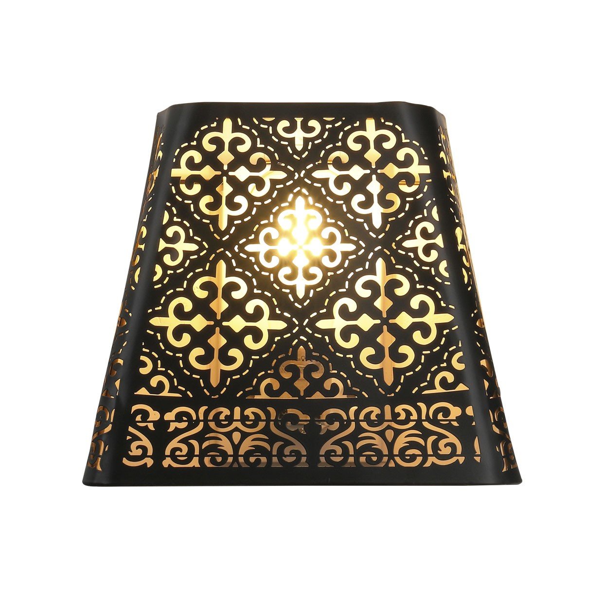 APLIQUE SAMOA NEGRO-ORO 1 X 60W E-27 - Imagen 8