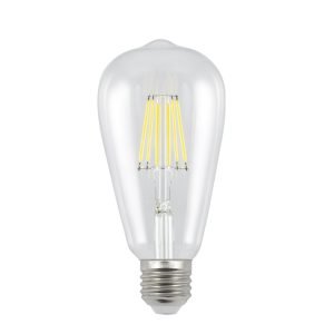BOMBILLA LED 6W PERA TRANSP. LED 6W 660LM 4000K - E-27