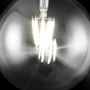 BOMBILLA LED GLOBO  8W TRANSP. LED 8W 880LM 4000K - E-27